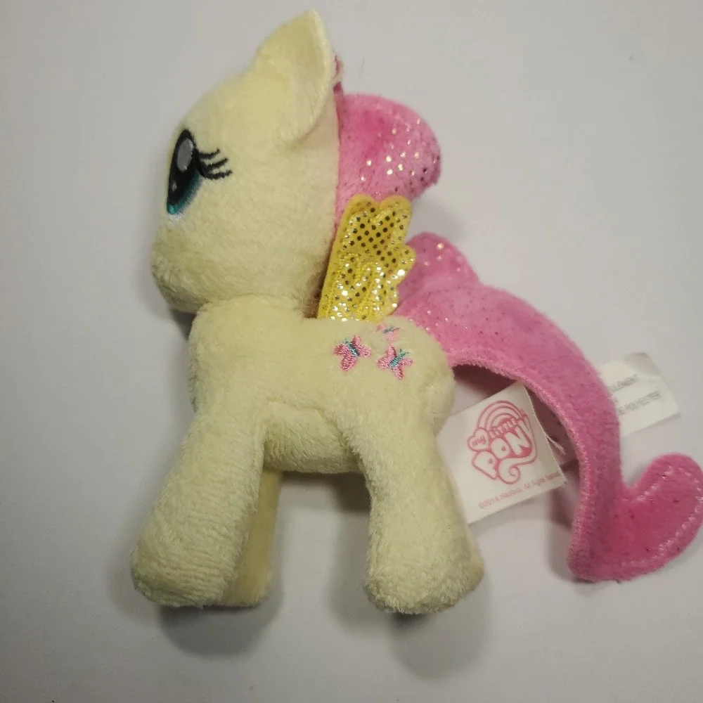 Aurora My Little Pony FLUTTERSHY Plush Keychain 5